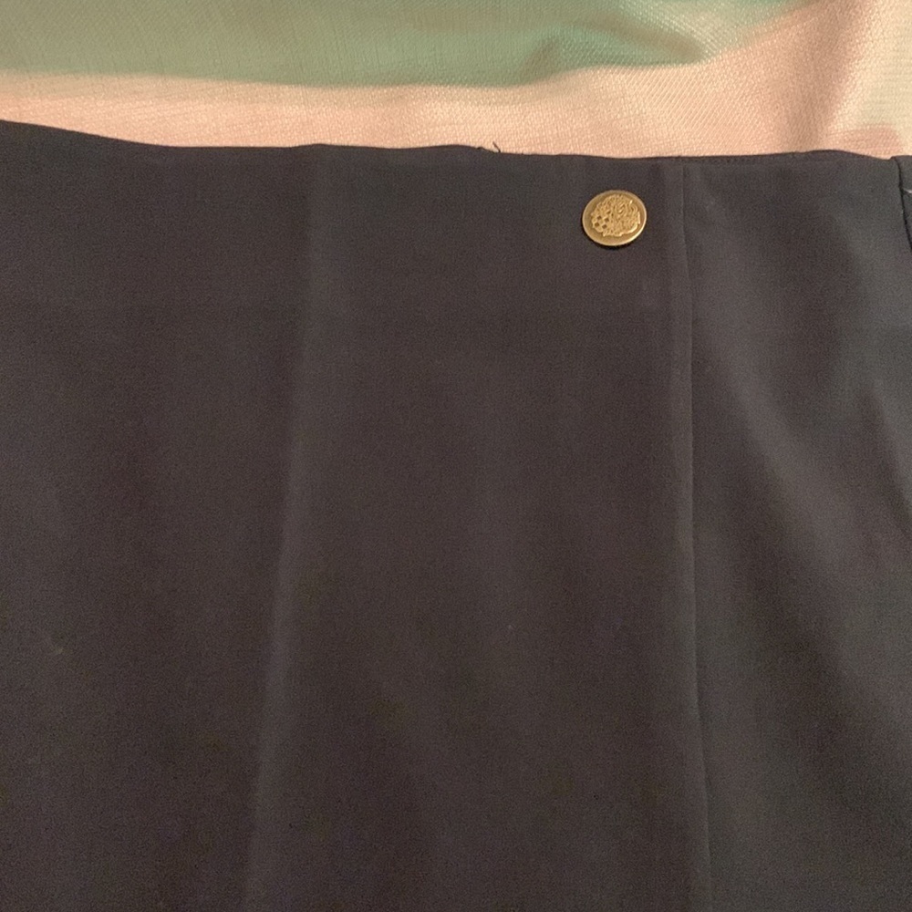 Vince Camuto Tulip Hem Mini Pencil Skirt - Picture 2 of 7